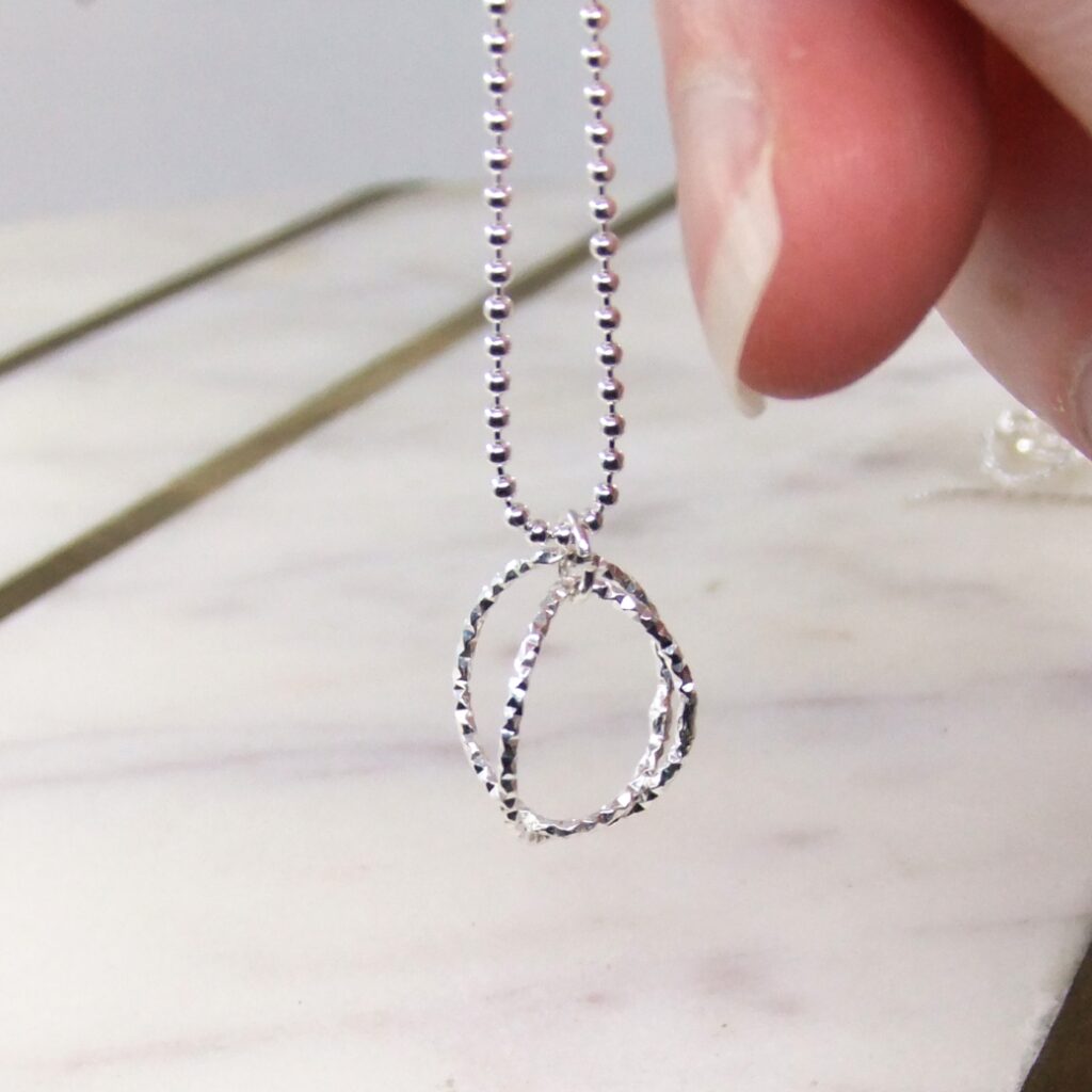 Silver Entwine Pendant - alicegowdesigns.com