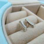 Twist Tiny Silver Stud Earrings